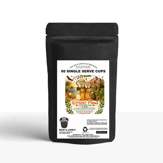 60 Pack Single Serve Coffee Capsules